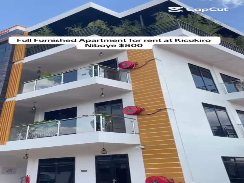 Furnished apartment for rent in Kicukiro Niboye