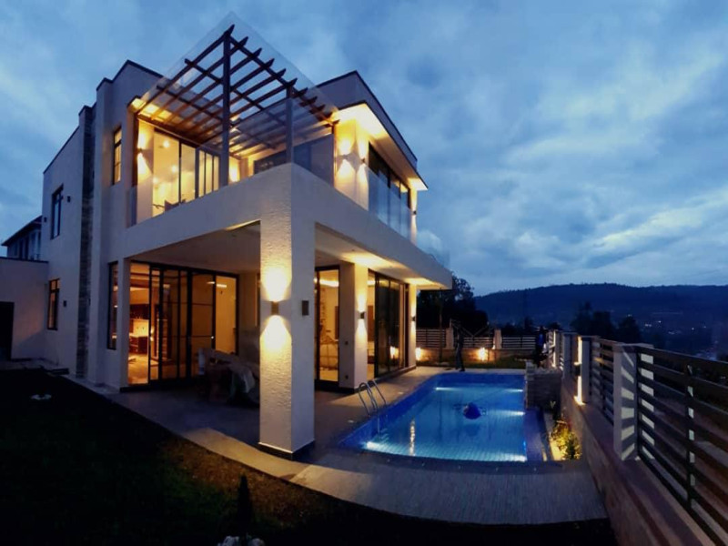 Full furnished house for rent in kinyinya with swimming pool